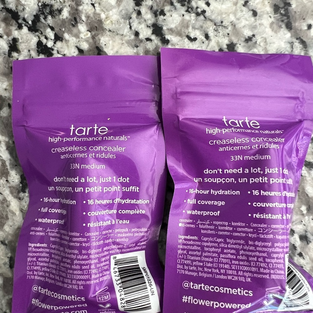 Tarte Cream Concealer Creaseless Formula- 33N Medium - Picture 2 of 2